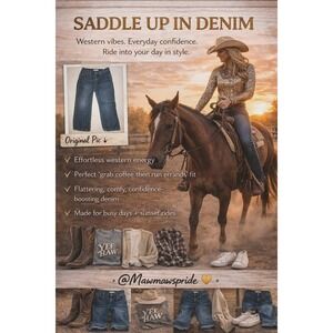 Lee Slender Secret Women's Dark Wash Denim Jeans Lower on the Waist 26"